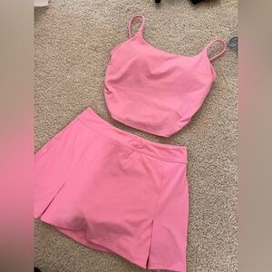Pink Cotton On workout set